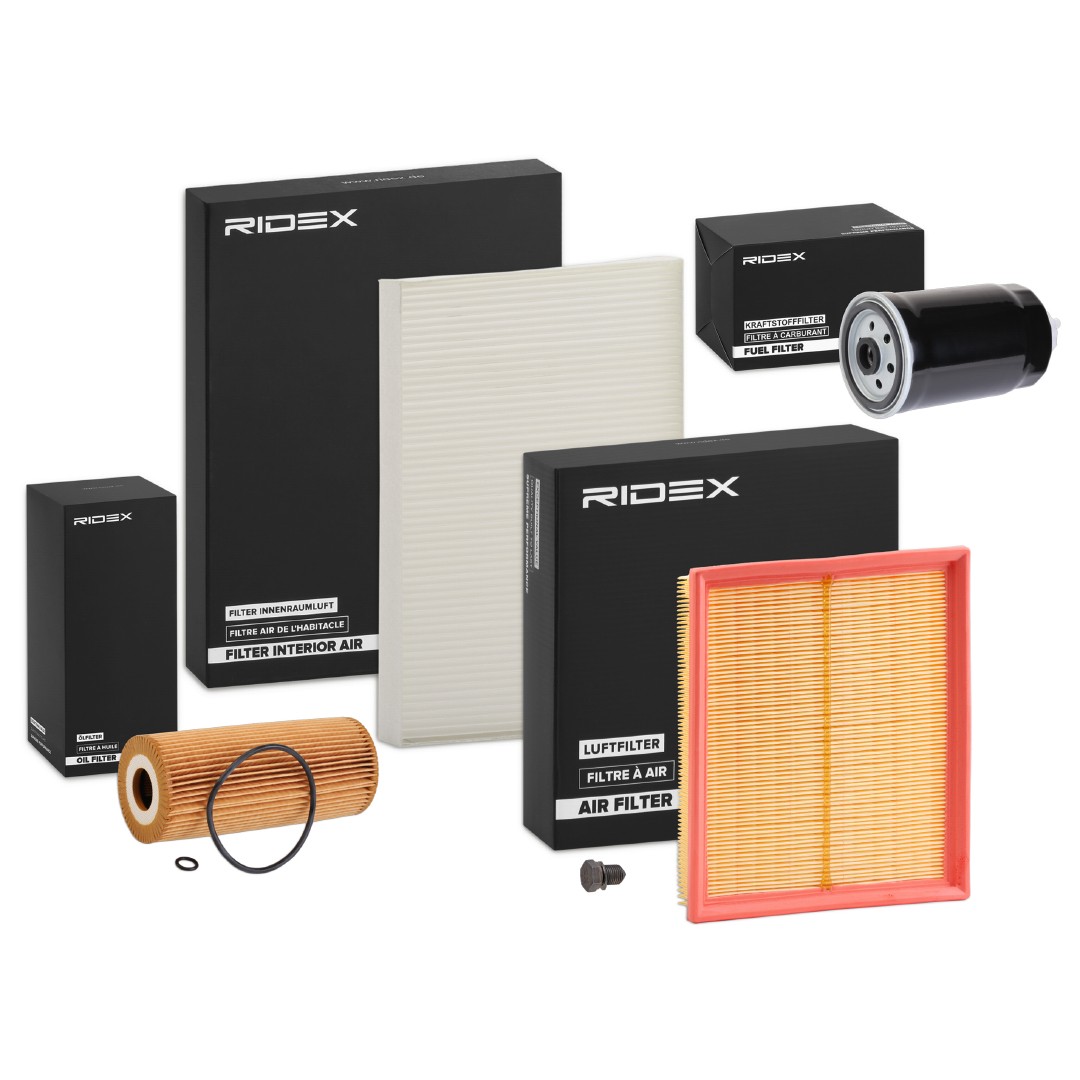 RIDEX Filter kit Article number: 4055F0666 cheaply