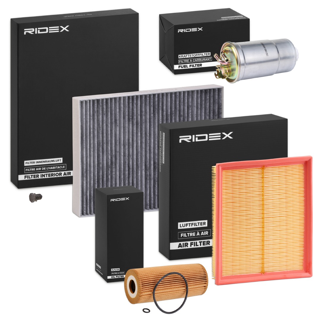 RIDEX Filter kit Article number: 4055F0667 cheaply