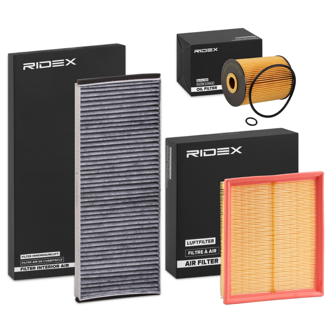 RIDEX Filter kit Varenummer: 4055F0811 billige