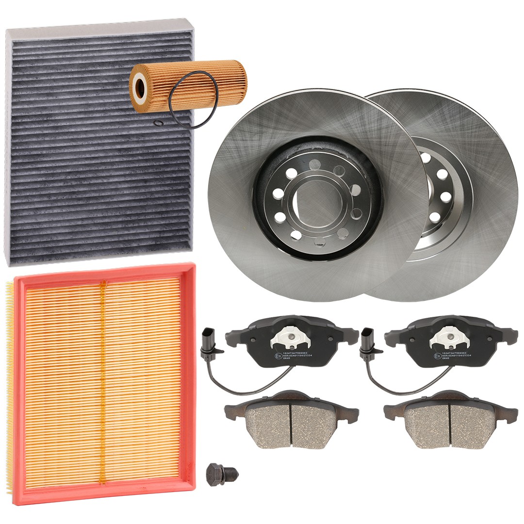 RIDEX 4682P0427 Servicekit A6 2.4 165 HK Benzin 2005