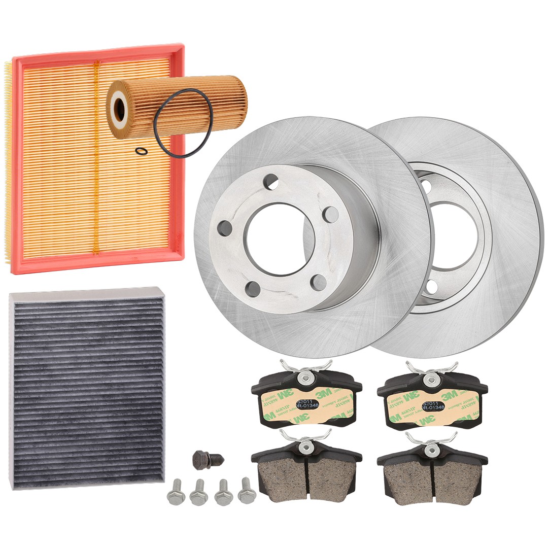 RIDEX 4682P0430 Servicekit A6 2.4 165 HK Benzin 2005