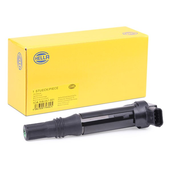 HELLA Ignition coil Article number: 5DA 358 057-931 cheaply