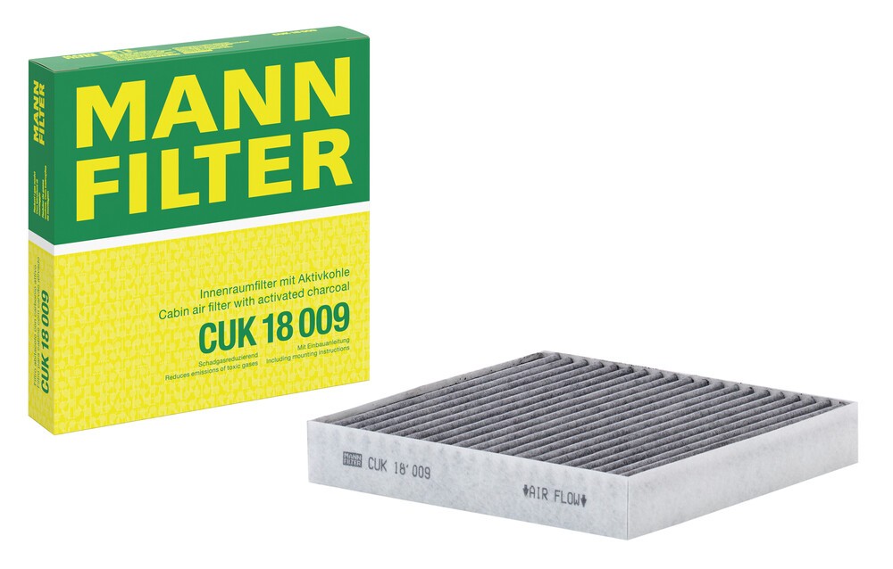 MANN-FILTER Pollen filter Article number: CUK 18 009 cheaply