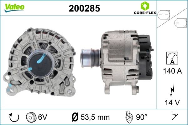 VALEO Generaator Artikli number: 200285 soodsalt