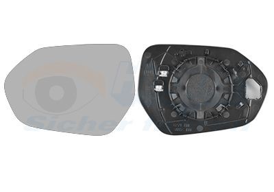 VAN WEZEL Mirror Glass, outside mirror Article number: 5415837 cheaply
