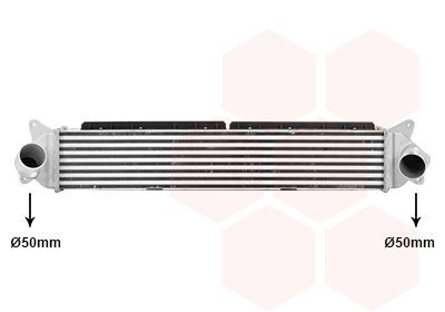 VAN WEZEL Intercooler Article number: 83014706 cheaply