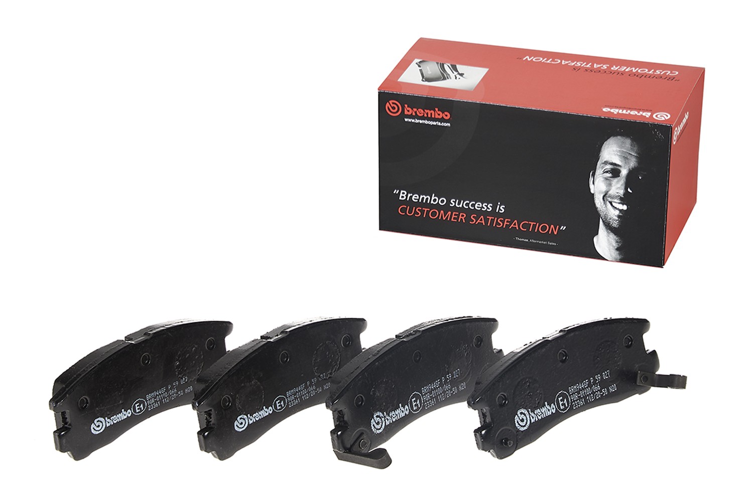 BREMBO Brake pad set Article number: P 59 027 cheaply