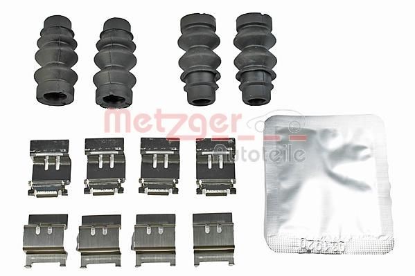 METZGER 109-0124 Lisakomplekt, ketaspiduriklotsid DS4 PureTech 225 (FP5GGT) 224 HP Bensiin