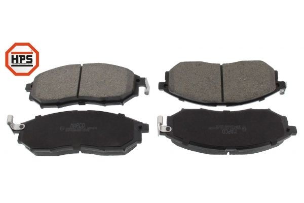 MAPCO Brake pad set Article number: 6968HPS cheaply