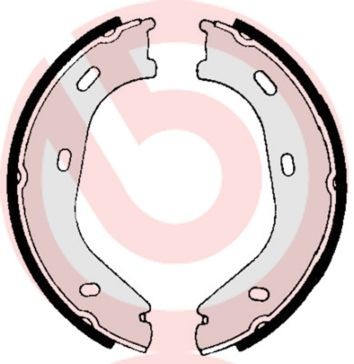 BREMBO Handbrake shoes Article number: S 50 505 cheaply