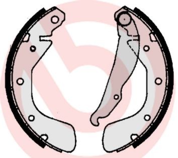 BREMBO Brake Shoe Set Article number: S 59 511 cheaply