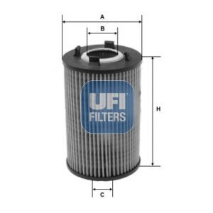 UFI Oil filter Article number: 25.219.00 cheaply