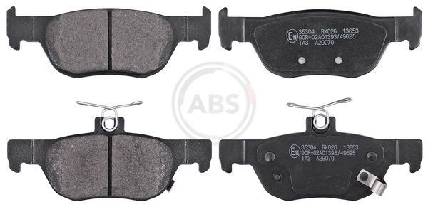 A.B.S. Brake pad set Article number: 35304 cheaply