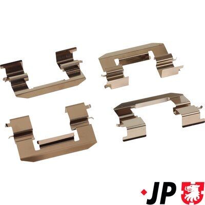 JP GROUP 3164002910 Lisakomplekt, ketaspiduriklotsid CEE'D 1.4 MPI 101 HP Bensiin 2018