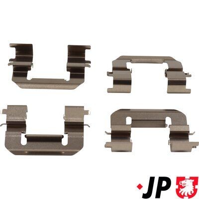 JP GROUP 3664002110 Lisakomplekt, ketaspiduriklotsid CEE'D 1.4 MPI 101 HP Bensiin 2018