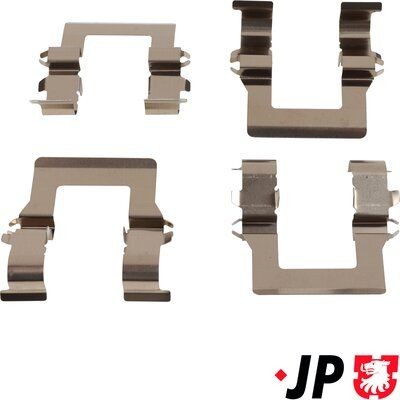 JP GROUP 3964002210 Lisakomplekt, ketaspiduriklotsid PAJERO 3.0 V6 150 HP Bensiin 2000