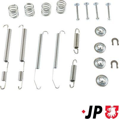 JP GROUP 4664001810 Lisakomplekt, Piduriklotsid GALANT 2.0 GLSTD 90 HP Diisel 1998