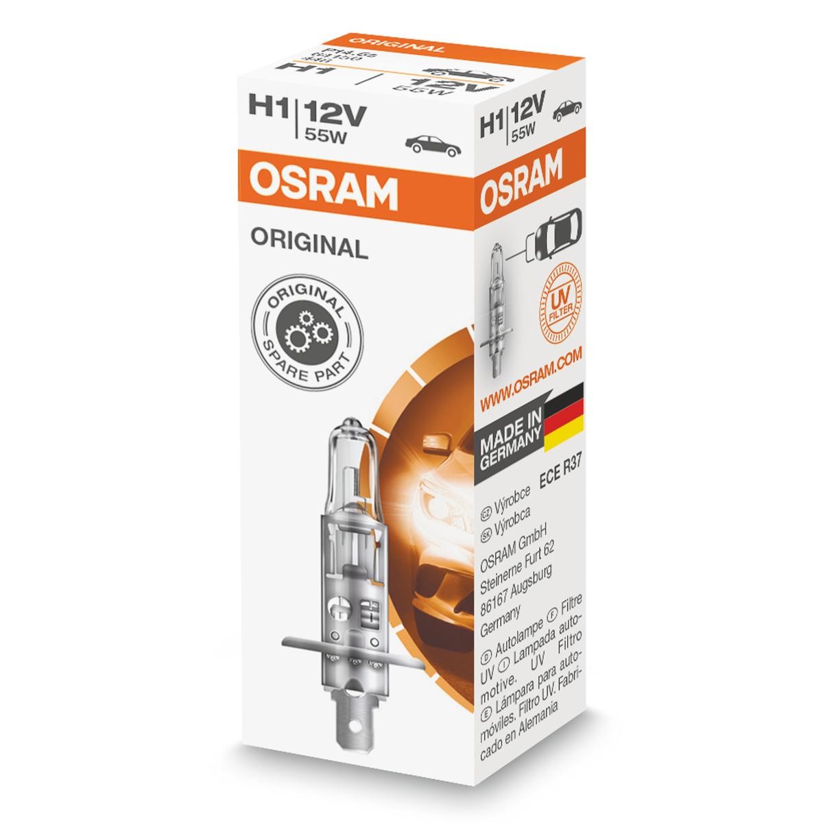 OSRAM Hõõgpirn, Kaugtuli Artikli number: 64150 soodsalt