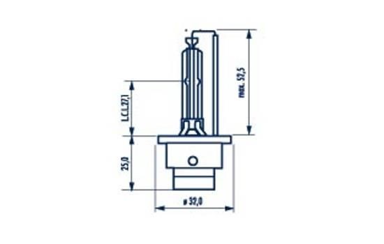 NARVA 840023000 Xenon lamp CORSA 1.3 CDTI (F08, F68) 70 PS Diesel 2009
