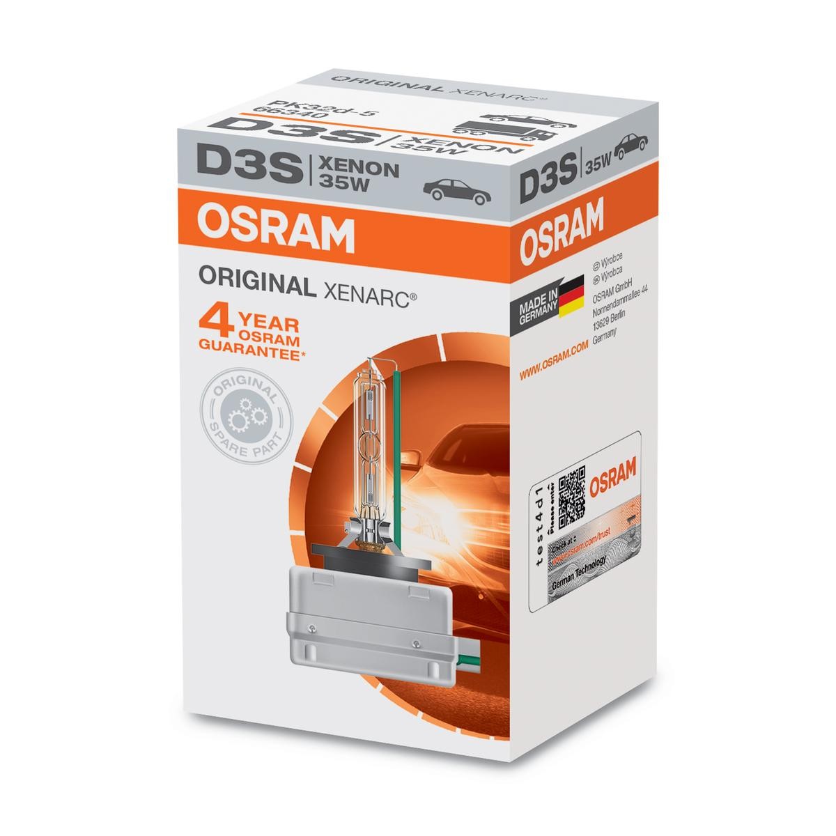 OSRAM 66340 Xenonlampe OCTAVIA 2.0 TSI RS 245 HK Benzin 2021