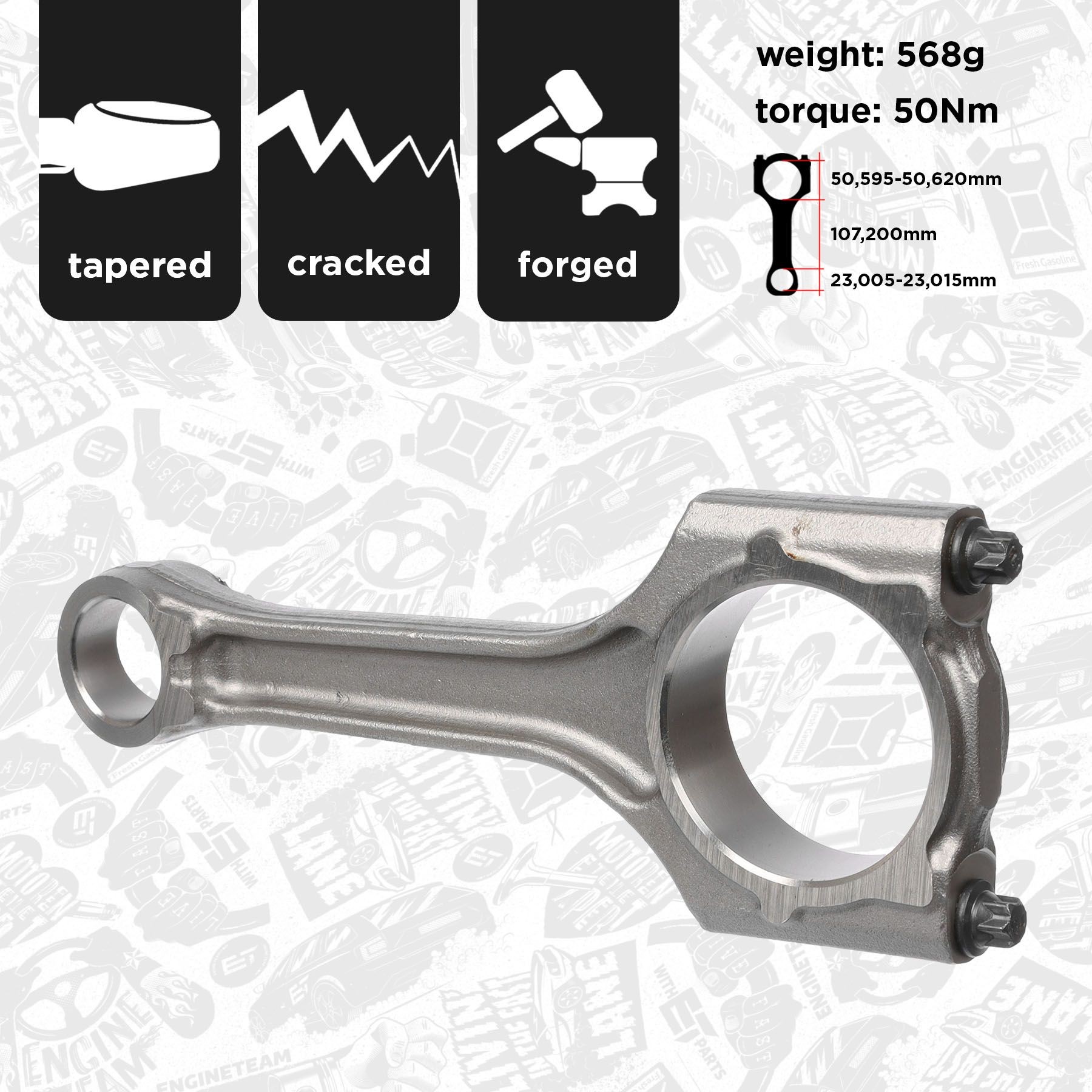 ET ENGINETEAM OM0063 Keps SUPERB 2.0 TSI 4x4 280 HP Bensiin