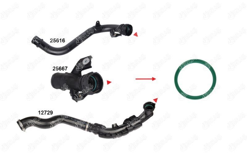 IBRAS Seal, turbo air hose Article number: 25617 cheaply
