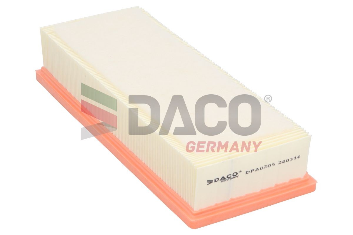 DACO Germany Air filter Article number: DFA0205 cheaply