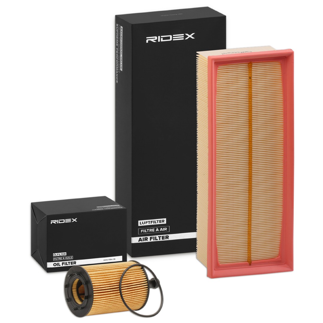 RIDEX Filter kit Article number: 4055F0876 cheaply