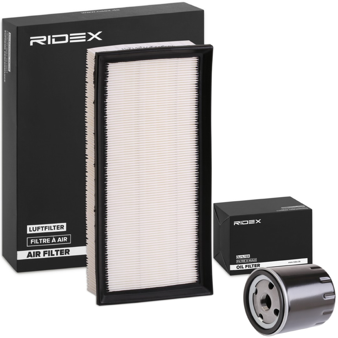 RIDEX Filter kit Varenummer: 4055F0907 billige