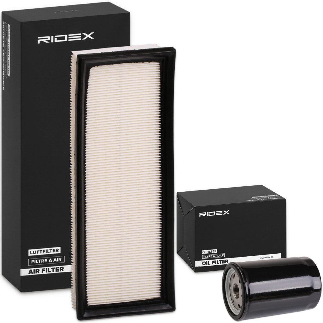 RIDEX Filtersett artikkelnummer: 4055F0931 billig
