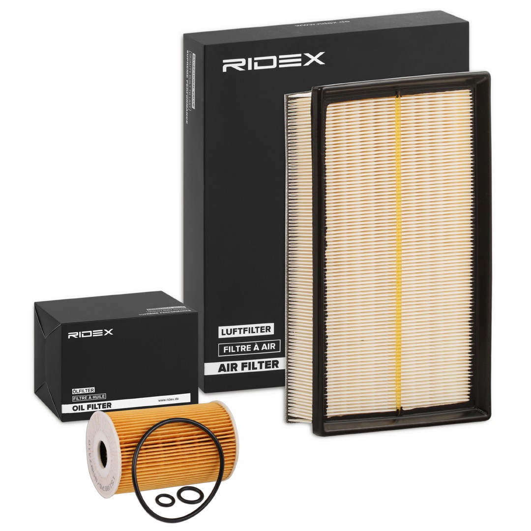 RIDEX Filter kit Article number: 4055F0955 cheaply