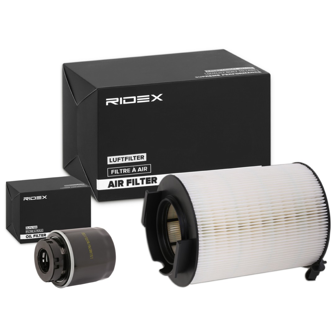 RIDEX Filtrų komplektas prekės numeris: 4055F1106 nebrangu