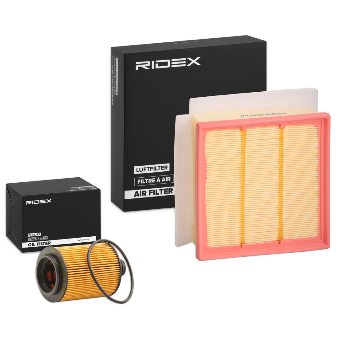 RIDEX Filter kit Article number: 4055F1313 cheaply