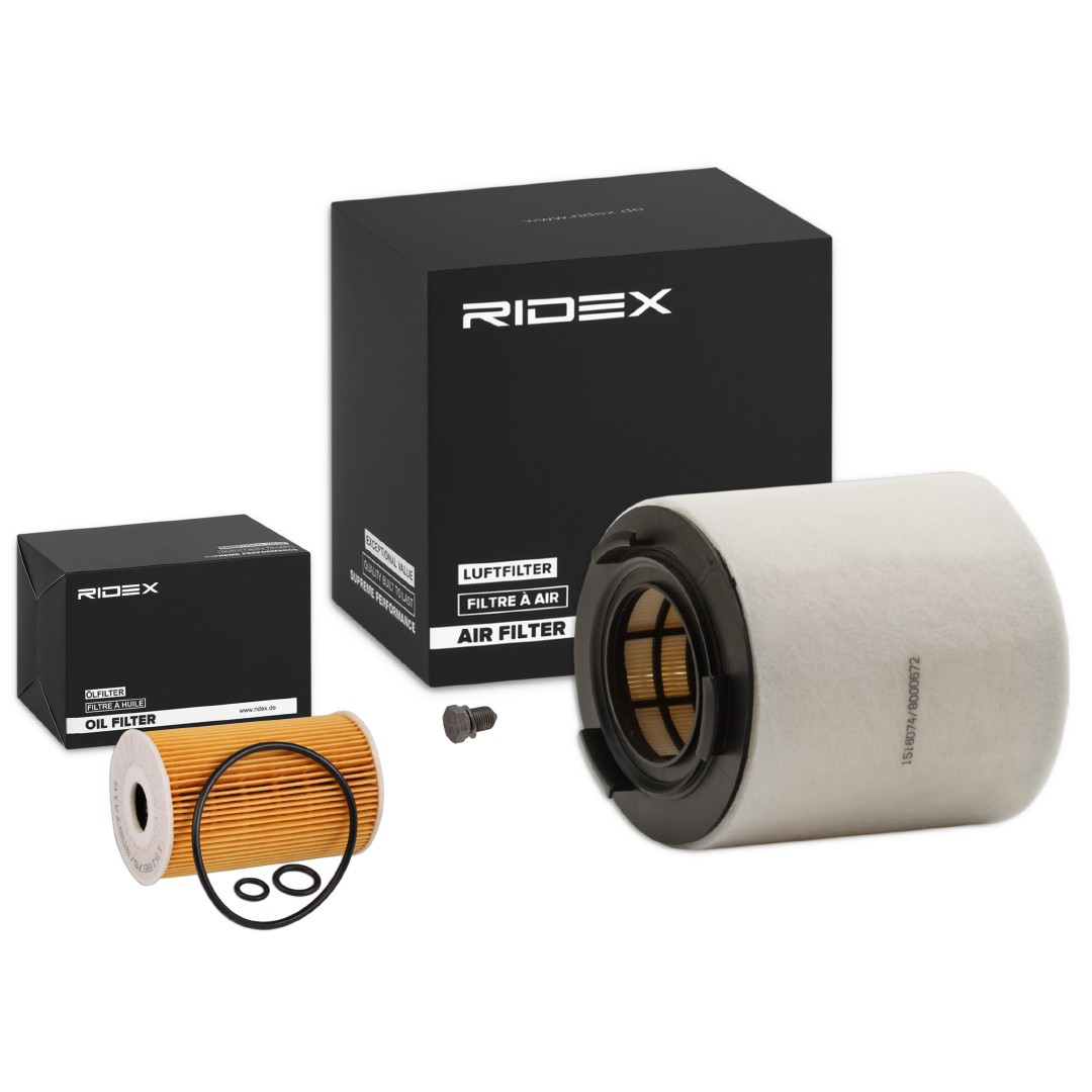 RIDEX Filter kit Varenummer: 4055F1683 billige