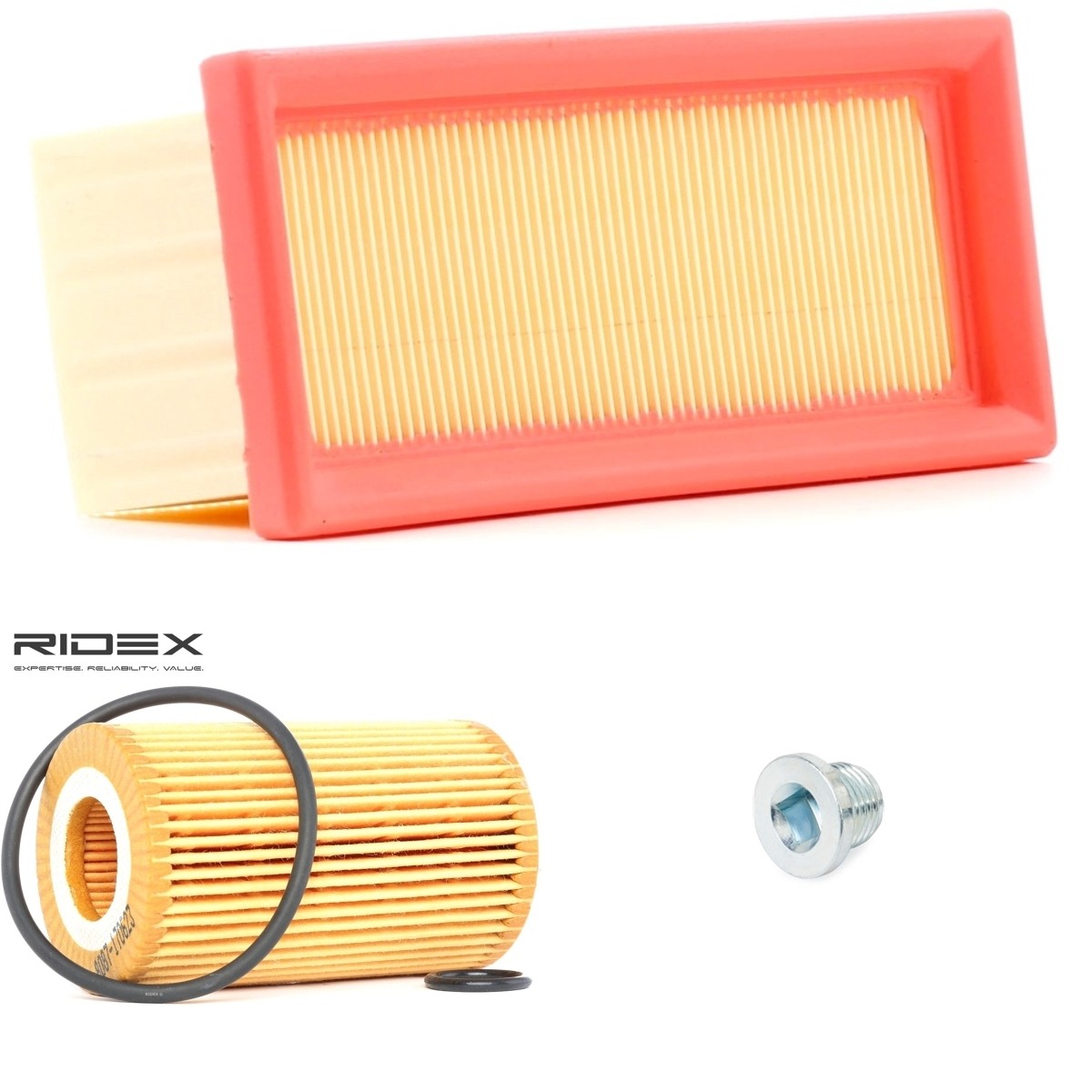 RIDEX Filter kit Varenummer: 4055F2416 billige