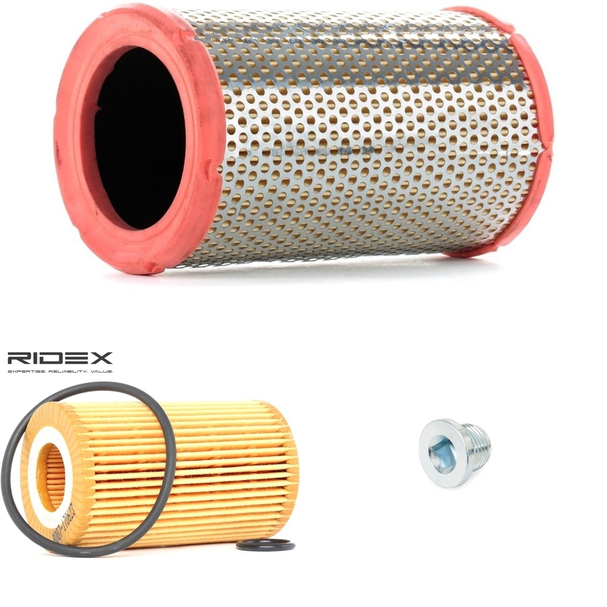 RIDEX Filter kit Varenummer: 4055F2421 billige