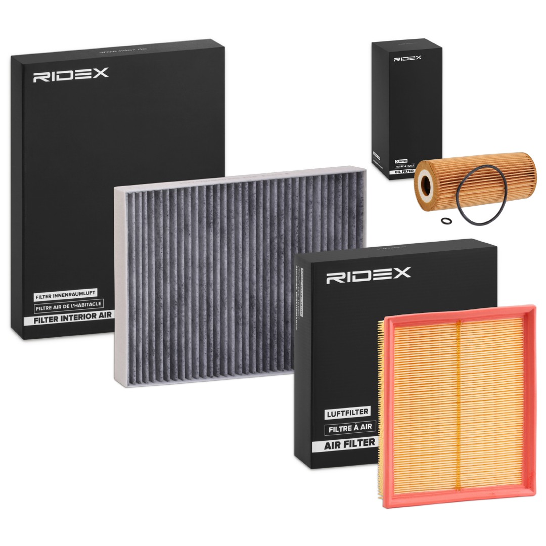 RIDEX Filter kit Article number: 4055F2940 cheaply