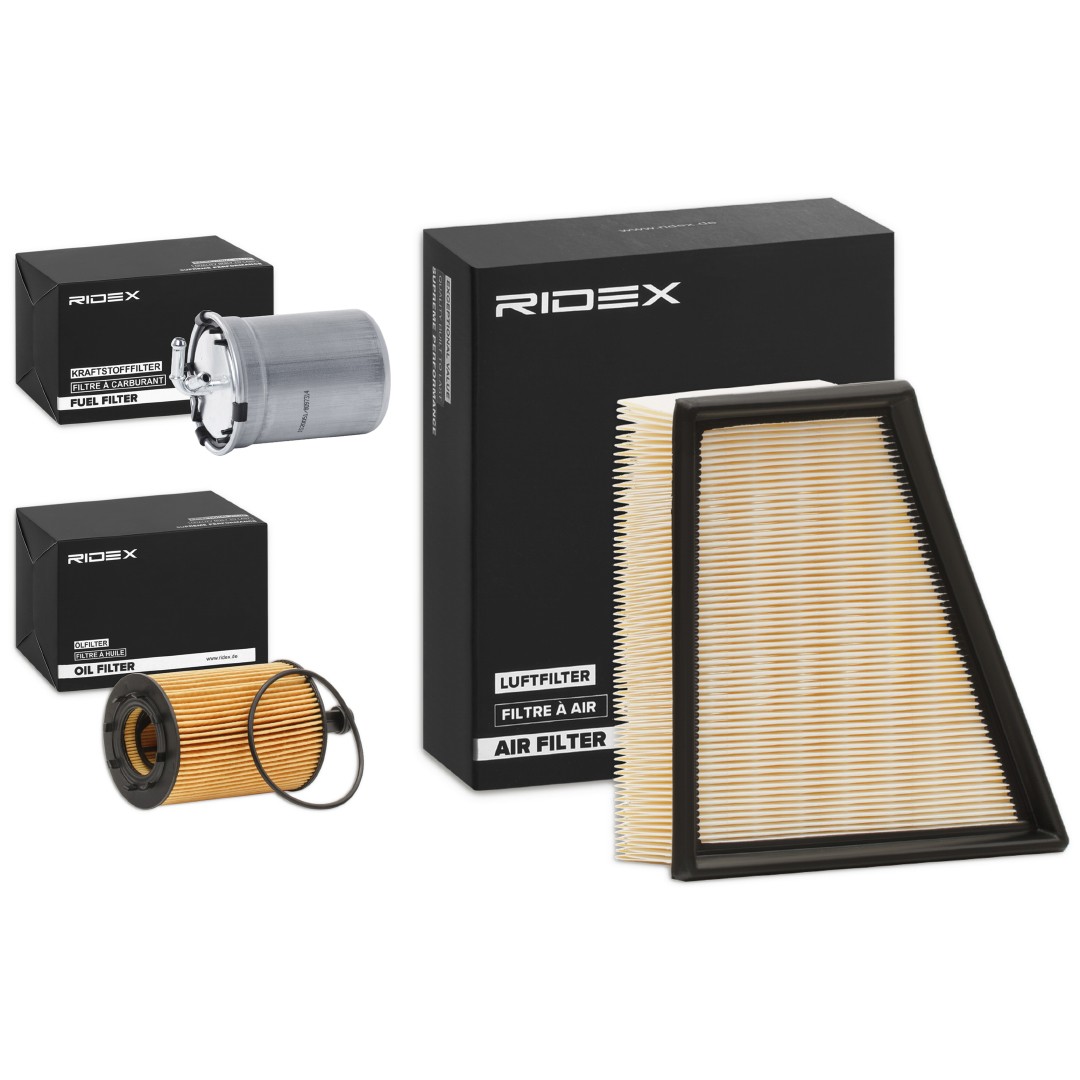 RIDEX Filter kit Article number: 4055F7509 cheaply