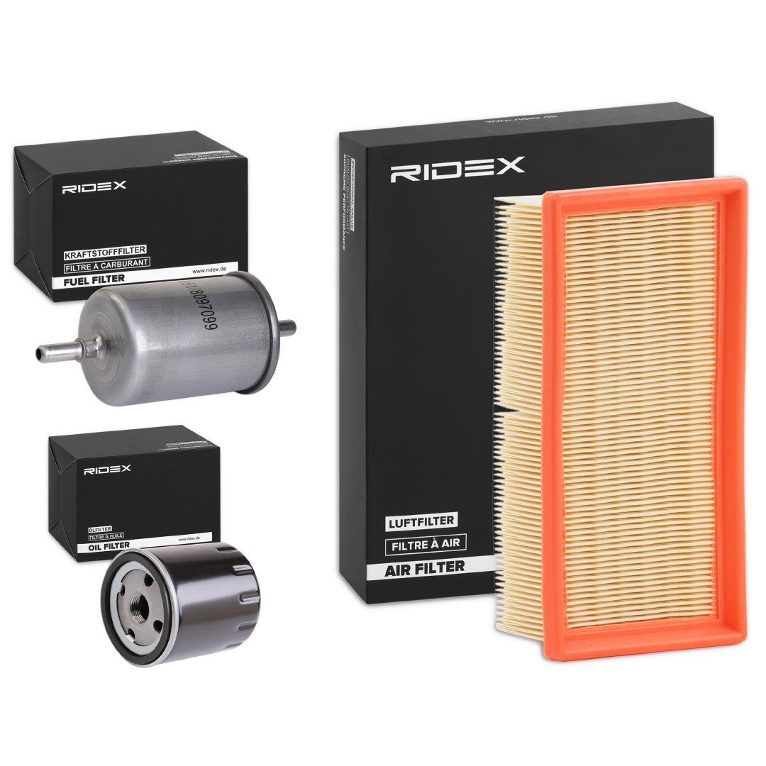 RIDEX Filter kit Varenummer: 4055F7654 billige