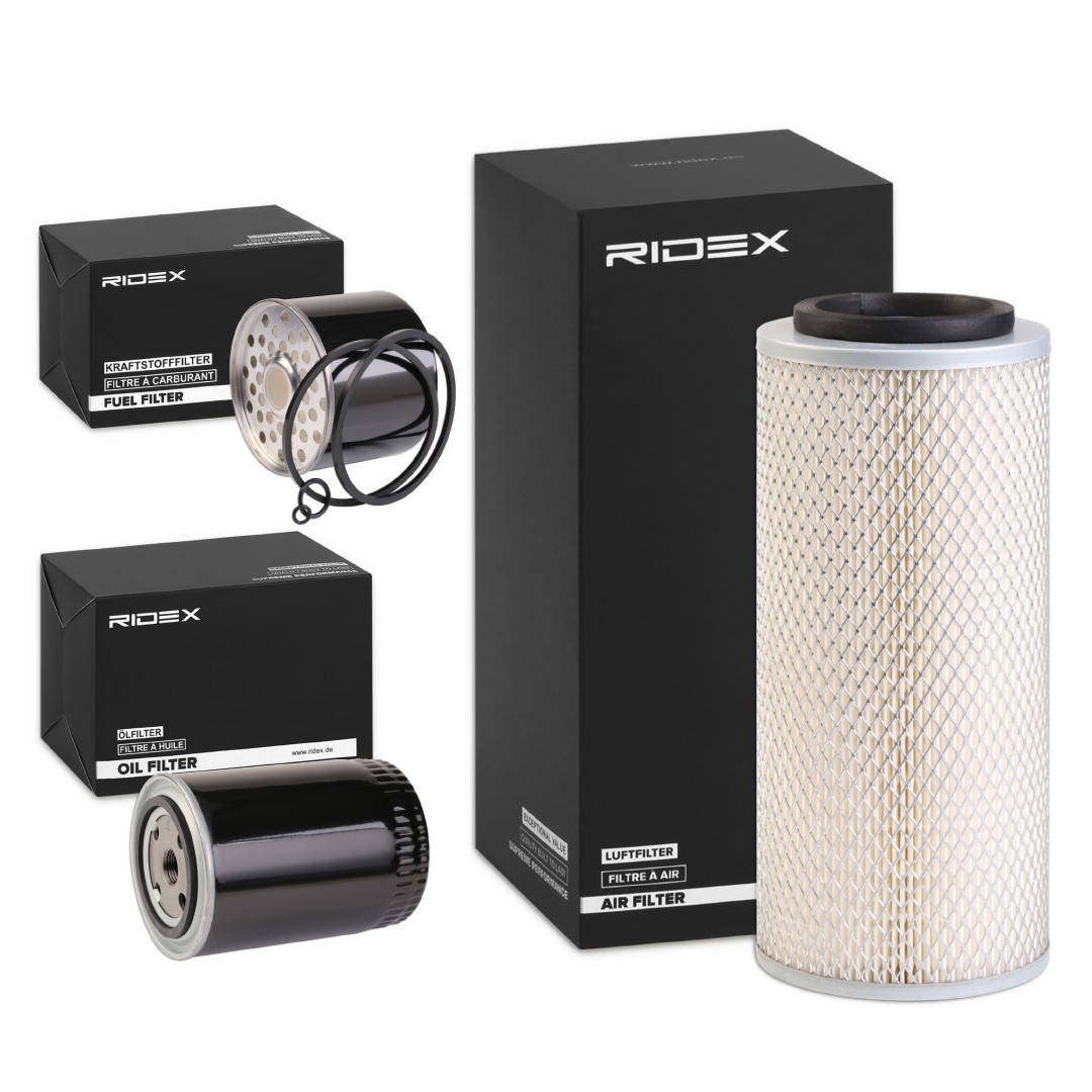 RIDEX Filter kit Article number: 4055F8043 cheaply