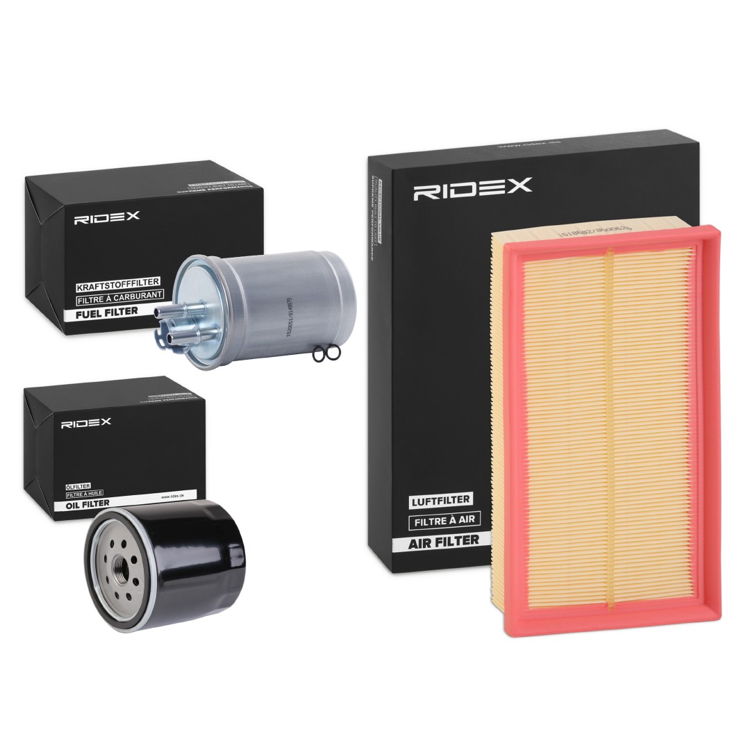 RIDEX Filter kit Varenummer: 4055F8207 billige