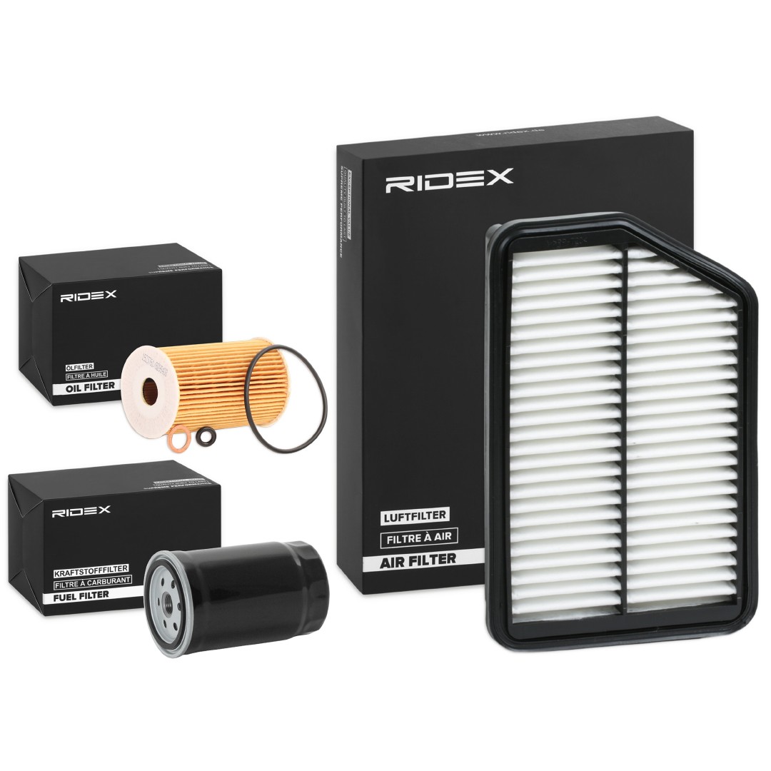 RIDEX Filter kit Article number: 4055F8458 cheaply