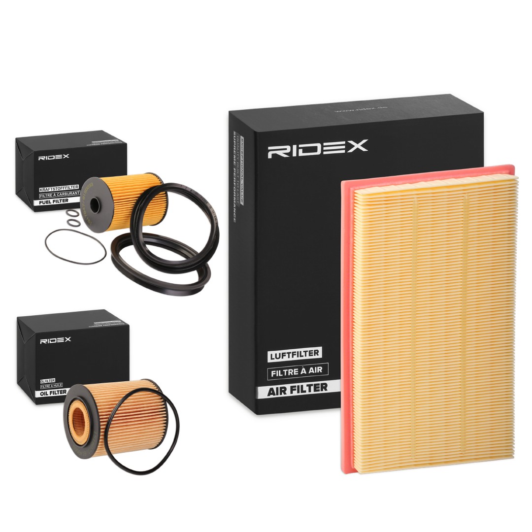 RIDEX Filter kit Article number: 4055F8620 cheaply