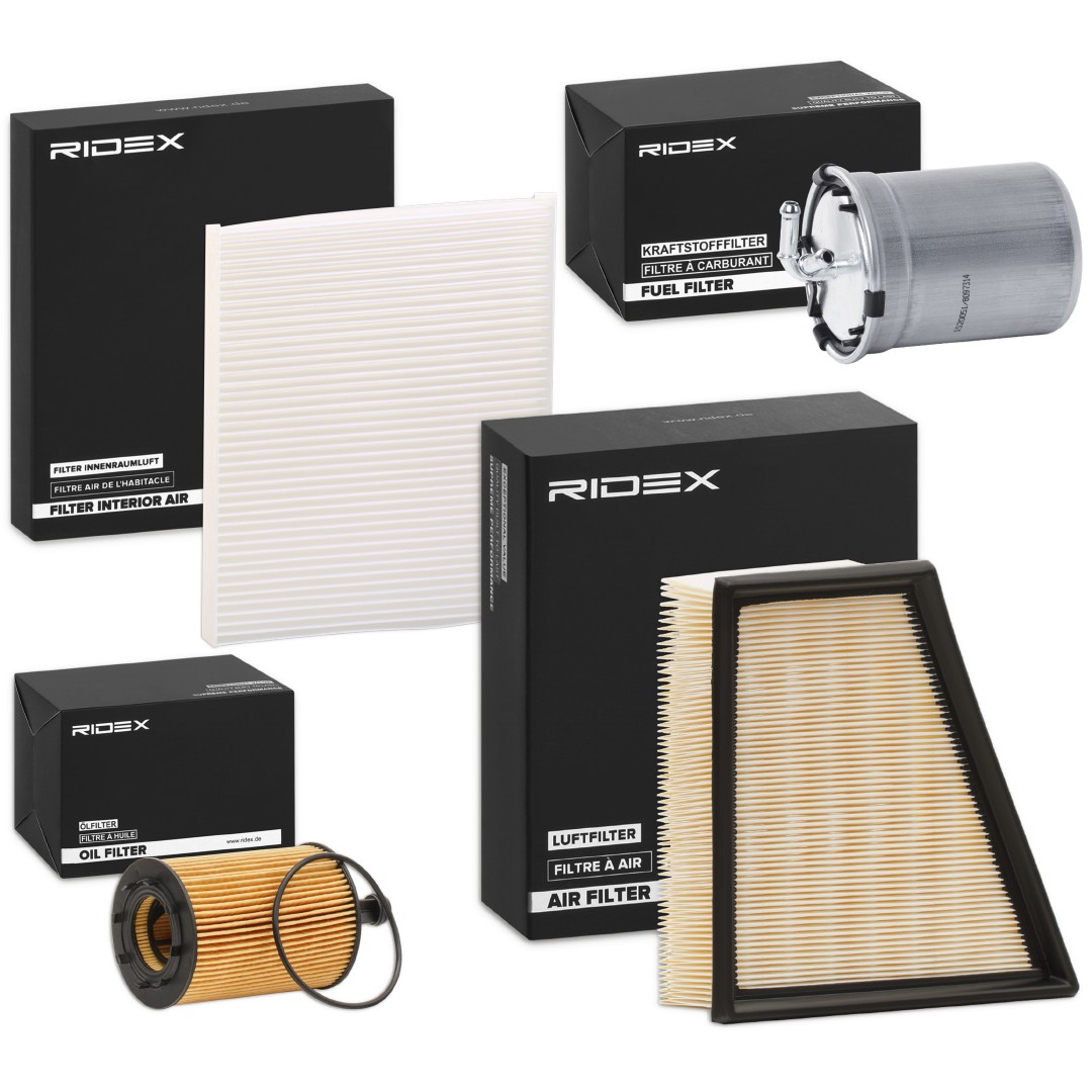 RIDEX Filter kit Article number: 4055F11210 cheaply