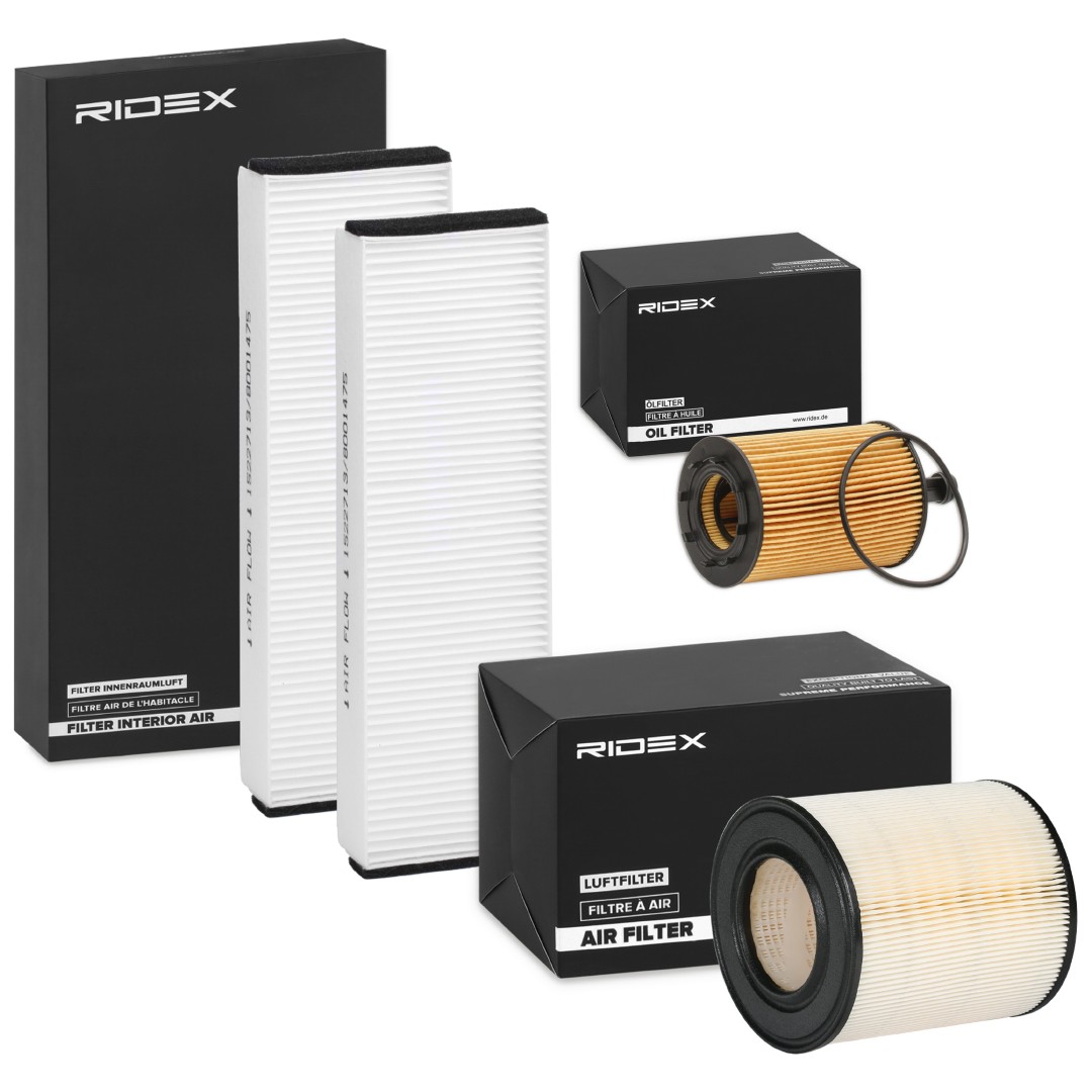RIDEX Filter kit Article number: 4055F19492 cheaply