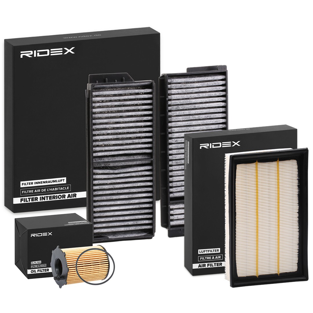 RIDEX Filter kit Varenummer: 4055F19680 billige