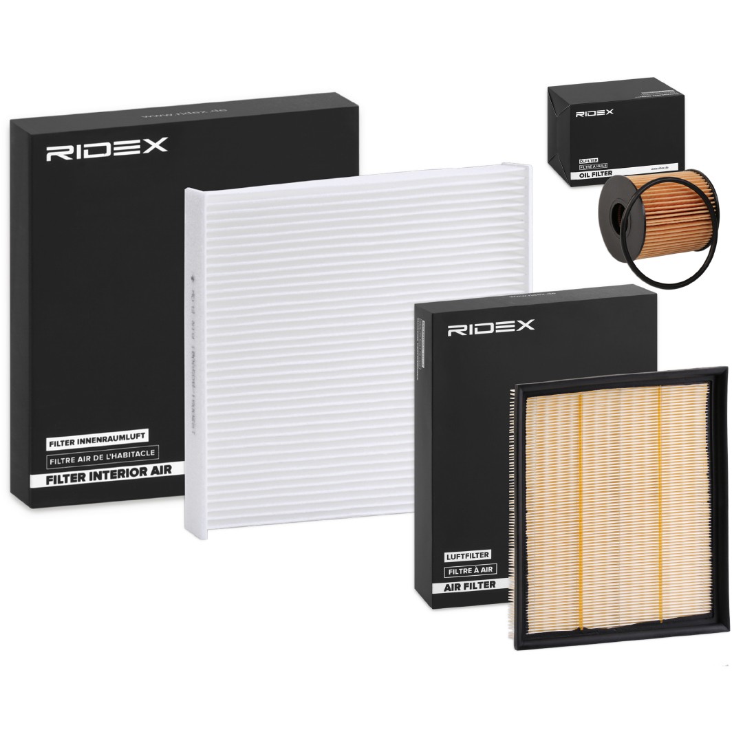 RIDEX Filter kit Article number: 4055F19778 cheaply