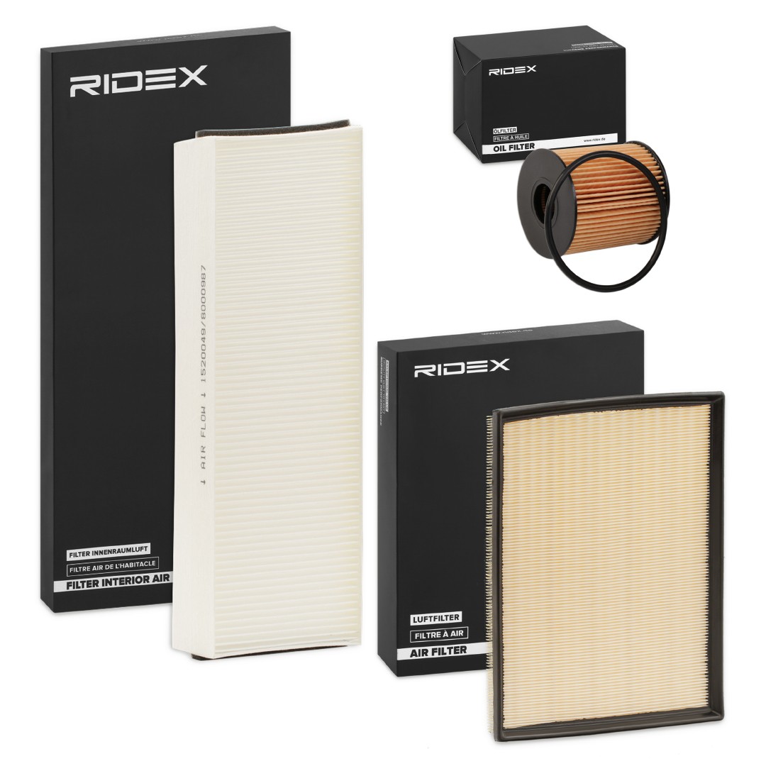 RIDEX Filter kit Varenummer: 4055F19802 billige