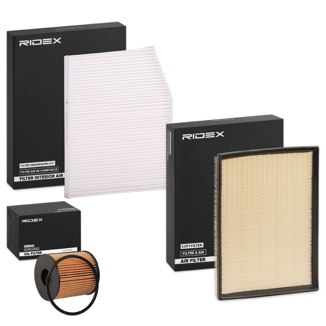RIDEX Filter kit Article number: 4055F19803 cheaply