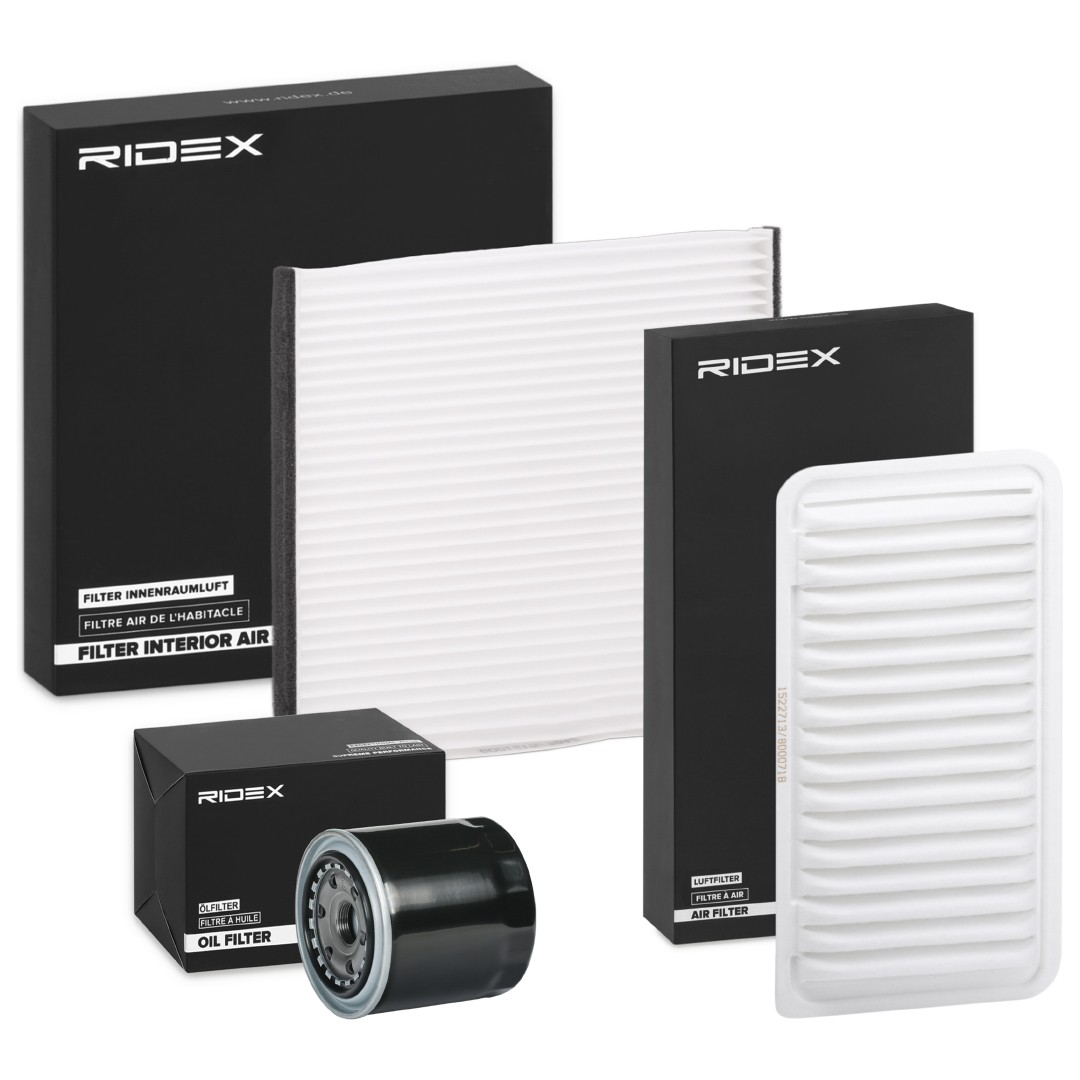 RIDEX Filter kit Article number: 4055F19857 cheaply